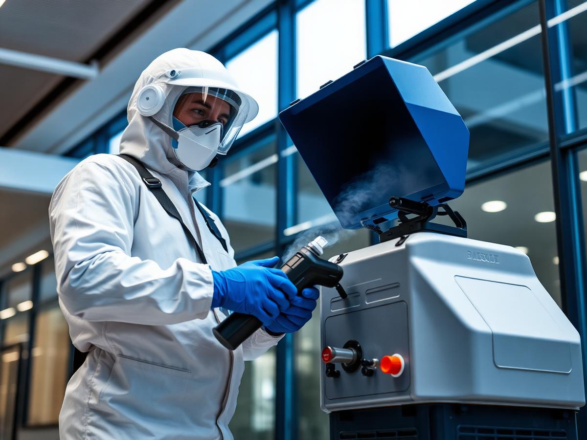 GMC Pest Control technician using professional equipment